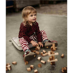 Wooden Tower Puzzle - Colorful